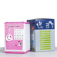 LIKE Toy Piggy Bank Safe Box - Fingerprint ATM Machine for Kids, Pink, Plastic, Model G982