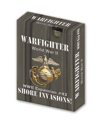 Dvg: Expansion Kit #43, Shore Invasions, For Warfighter Wwii Solitaire Boardgame