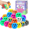 20 Pack Colorful Mini Stress Balls Set  Squishy Balls Fidget for mature-themed  Squeeze Balls Bulk  Birthday Gifts Party Favors Goodie Bags Stuffer Anxiety Stress Relief