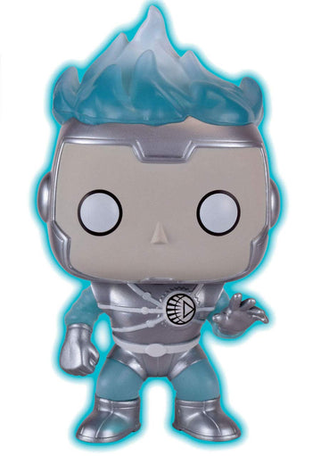 Funko Dc Heroes White Lantern Firestorm Glow In The Dark Pop Vinyl Exclusive