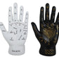 Ebros Gift Ancient Mystical Psychic Fortune Teller Chirology Palmistry Hand Palm With Lines And Symbols Figurine Decor Witchcraft Spiritual Divinity Statue For Palmists Readers (Black And White Set)