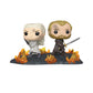Funko POP! Movie Moment - Game of Thrones Daenerys & Jorah with Swords, Small, Multicolor, Vinyl, Model 44824