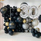 Toniful 40 Inch Silver Large Numbers Balloons Number 30 Digital 30 Helium Balloons, Foil Mylar Big Number Balloons For Birthday