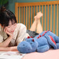 Ololele Dragon Stuffed Animal, 43.3Inches Large Blue Dragon Plush Toy For Kids And Adults