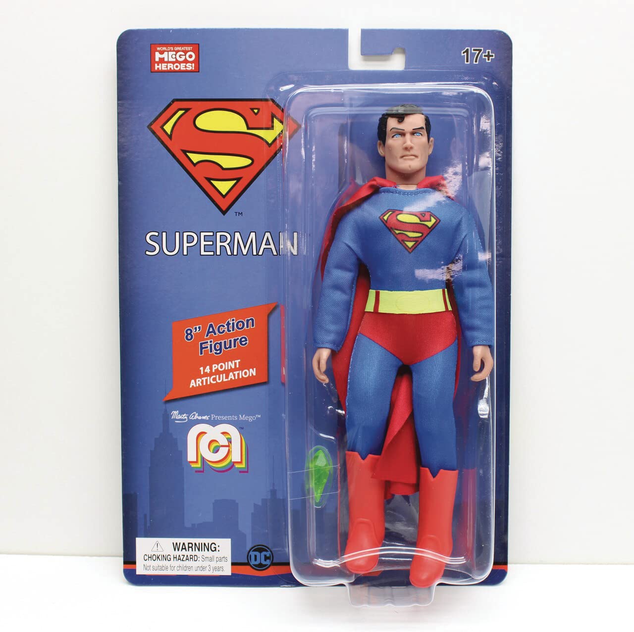 Mego DC Comics Superman 8 Action Figure Multicolor
