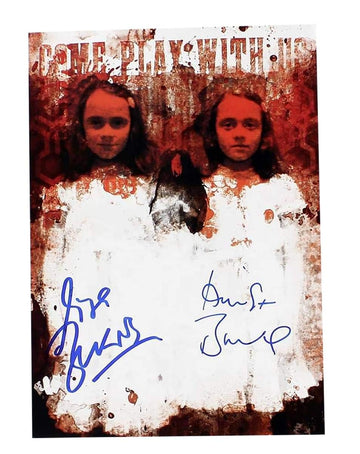 The Shining Twins Lisa And Louise Burns Autographed Picture
