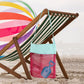 Auony 2 Pack Seashell Beach Bags, Beach Toy Mesh Bag Kids Sea Shell Bags Holding Beach Shell,Toys For Holding Beach Shell,Toys