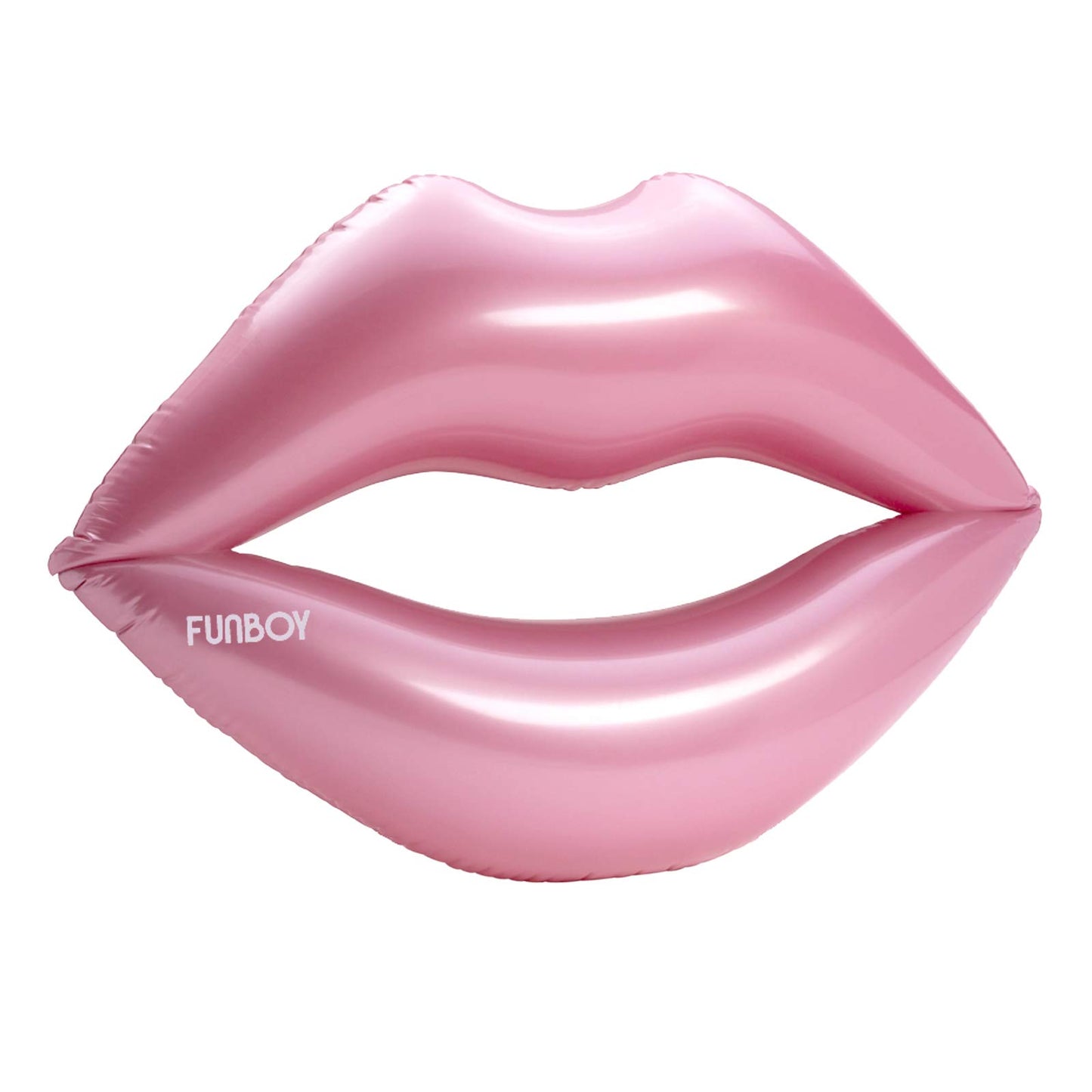 FUNBOY Giant Inflatable Pink Lips Pool Float, Small Luxury Plastic Float for Summer Fun, Model LIPS17