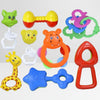TinyPlay Baby Rattles Set for Kids | 8 Pcs BPAFree Rattle & Teether Toys for 3+ Months Boys & Girls | Newborn Sensory & Develop