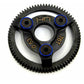 Hot Racing STE876 Hardened Steel Spur Gear (76t 48p)(Blue) - TRA