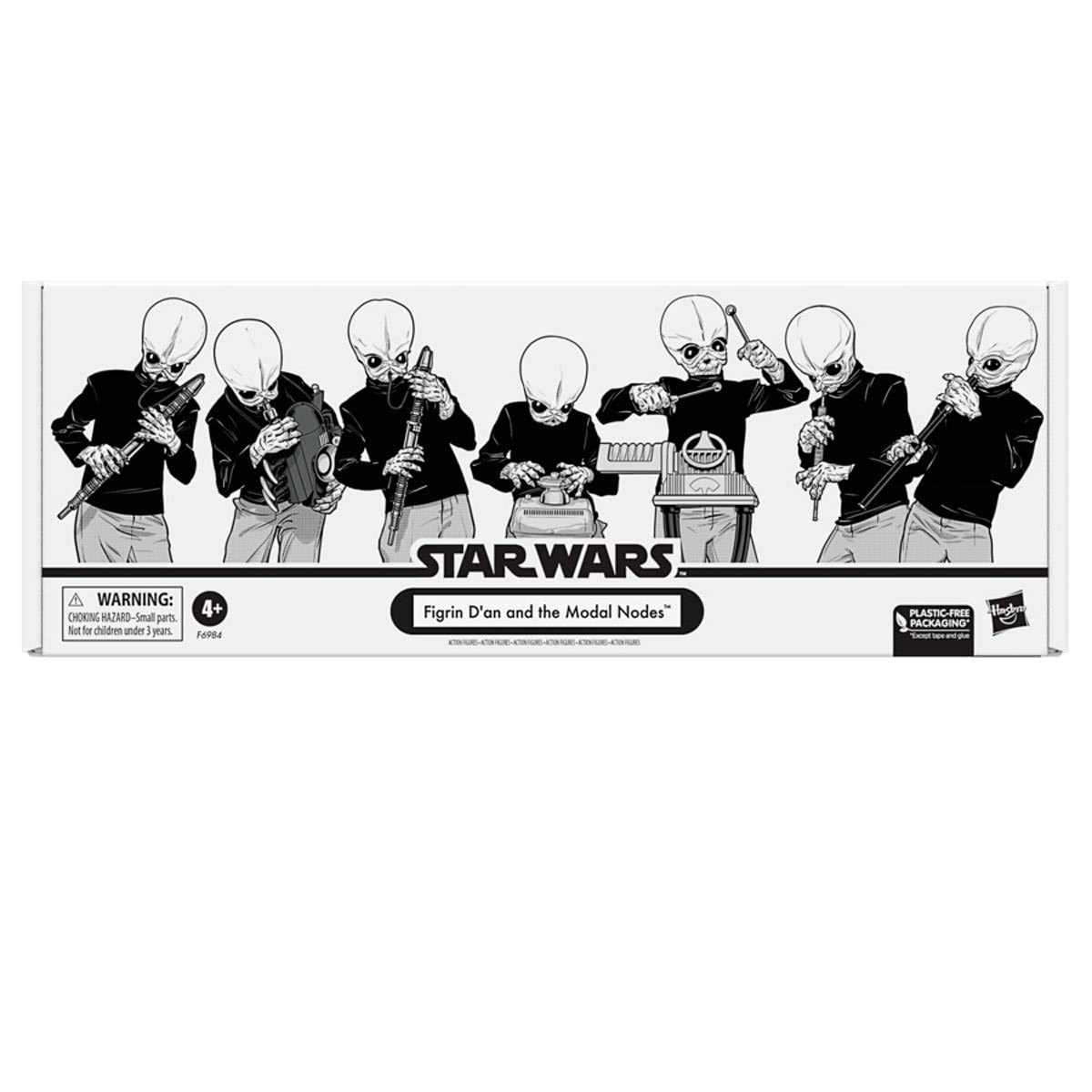 STAR WARS The Vintage Collection The Modal Nodes Action Figure, Black, Model F69845L0, Plastic Material