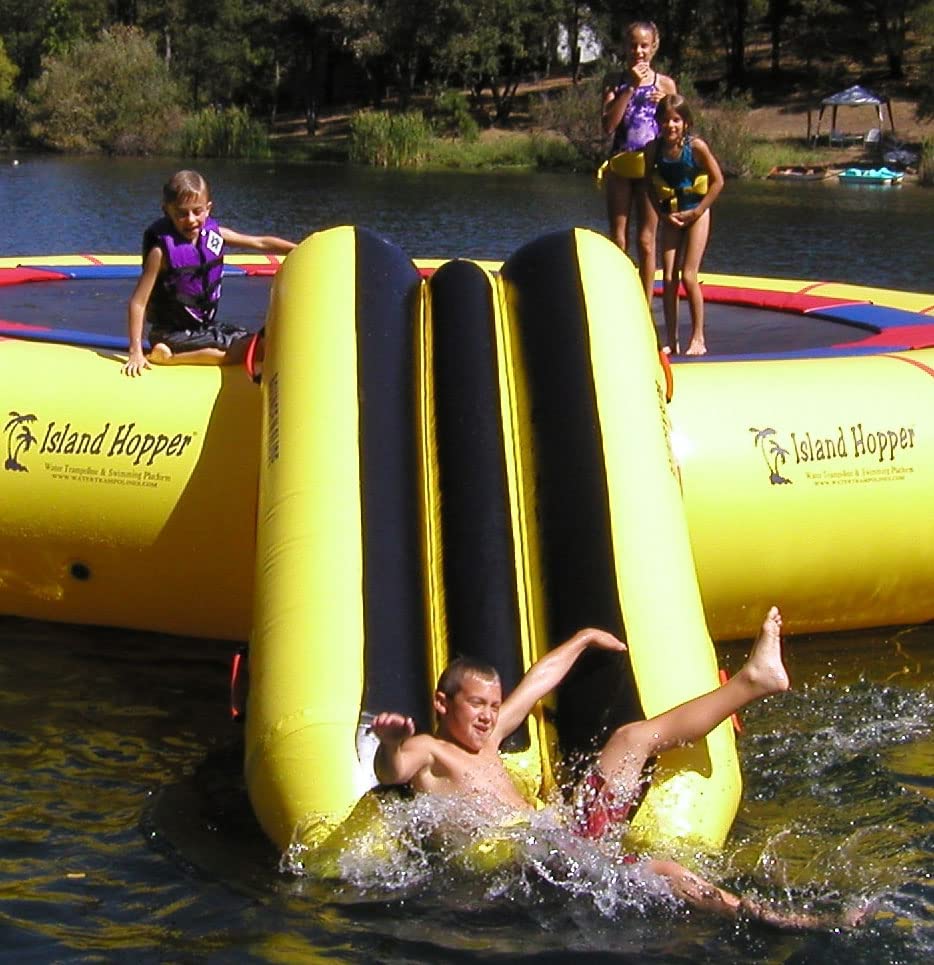 Island Hopper Bounce N Slide Water Trampoline Attachment Yellow - Slide Only