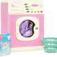 Casdon Pink Washer | Pink Toy Washing Machine For Children Aged 3+ | Features Spinning Drum & Sound Effects For Realistic Play!