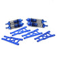 RCAWD Front Rear Aluminum Suspension Arms Shocks Absorber for 1/10 Traxxas Slash Rustler Hoss Stampede Bandit VXL 4x4 Hop-ups,Re