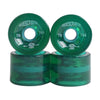 UJEAVETTE 4X 78A Hardness Skateboard Wheels 70X51Mm Longboard Roller Parts Green