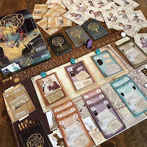 Z-Man Games Beyond Baker Street Board Game - One Size, Black, Cardboard, Model ZM7670