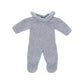 Miniland Clothes for Dolls 12 5/8'' Knitted Outfit Blue Gray Color - ECO, Made in Spain, Quality, Role Play, Educational
