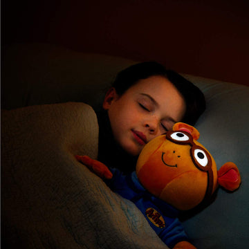Mighty Mojo Plush Arthur The Aardvark Doll - Soft Blue Stuffed Toy for Kids - 15 Inches (Nighttime Arthur)