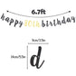 Lingteer Happy 80Th Birthday Party Decorations,80Th Birthday Glitter Garland Banner - Cheers To Eighty Years Old Bday Party Backdrop Decoration Sign.