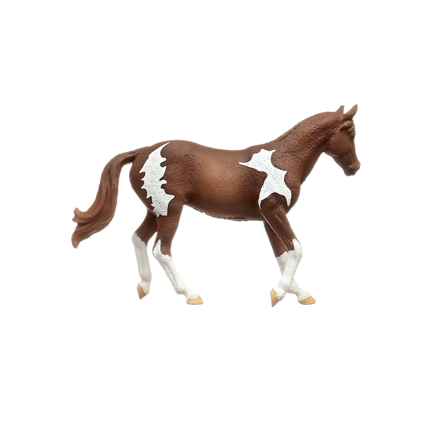 Schleich Horse Club - Paint Horse Mare - 6'' Hand-Painted Collectable, Realistic Toy Horse Figurine For Girls And Boys. Durable,