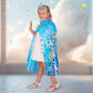 Meland Princess Dress Up for Girls 3-8  11Pcs Mermaid Cape with Crown  Dress Up Clothes Birthday Gift Toys for Girls Toddlers