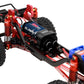 GLOBACT 180 50T Brushed Motor with Aluminum Transmission Gearbox for 1/18 TRX4M Upgrade Accessories (Black)