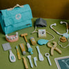Nesta Toys Wooden Doctor Set For Kids (18 Pcs) | Pretend Play Dentist & Medical Kit | Builds Empathy, Fine Motor Skills & Role P
