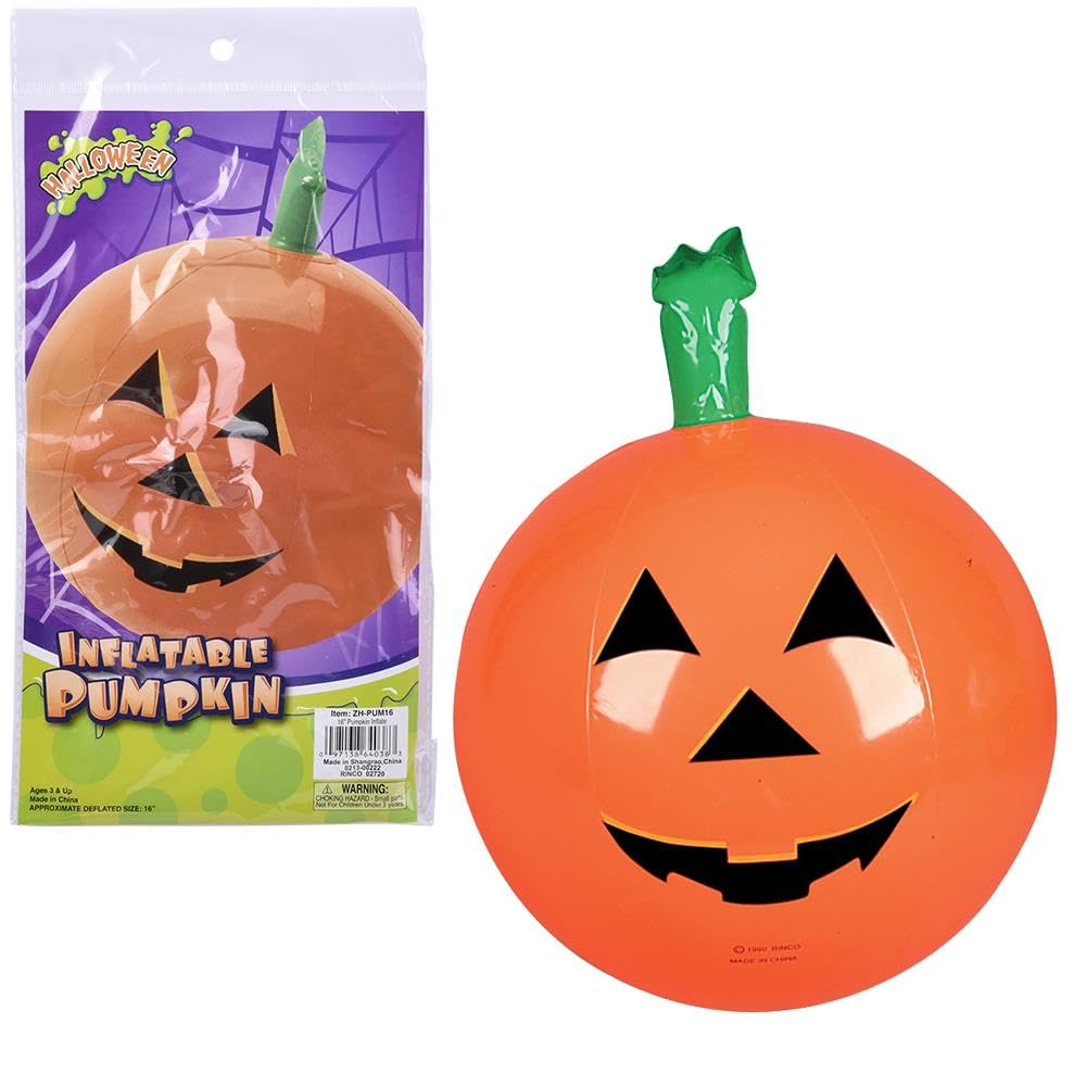 Rhode Island Novelty 16 Pumpkin Inflate