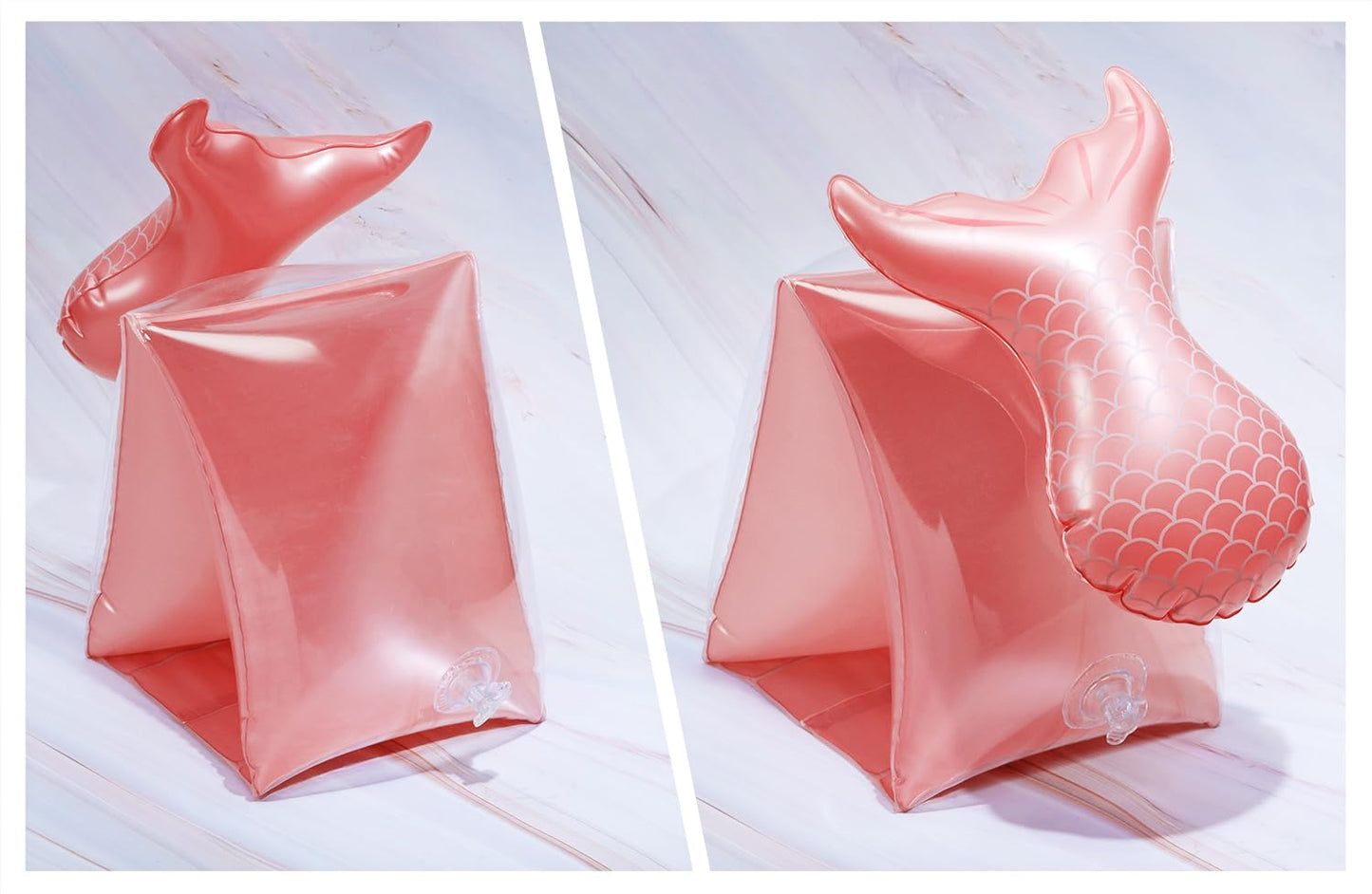 Swim Arm Floats Penta Angel 2Pcs PVC Cute Cartoon Inflatable Arm Band Flotation Sleeves Tubes Blow Up Water Rings for Little Gir