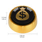 Mealivos Talking Button,Button-Complete Red/Black… (Gold Black)