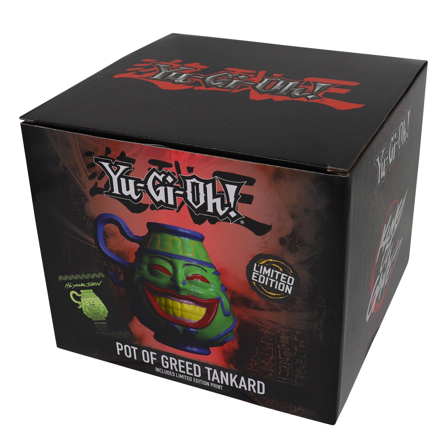 YU-GI-OH! Pot of Greed - Limited Edition Black Ceramic - Model 5060662463761
