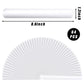 MCPINKY 64PCS Slap Bracelets White, Blank Snap Bands Party Slap Bracelets DIY Wrist Bands for Kids Birthday Party Favors School