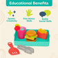 B. toys- Mini Chef - Build-a-Burger Playset- Pretend Play Wooden Burger Play Set - Play Food & Role-Play Accessories - Cooking T