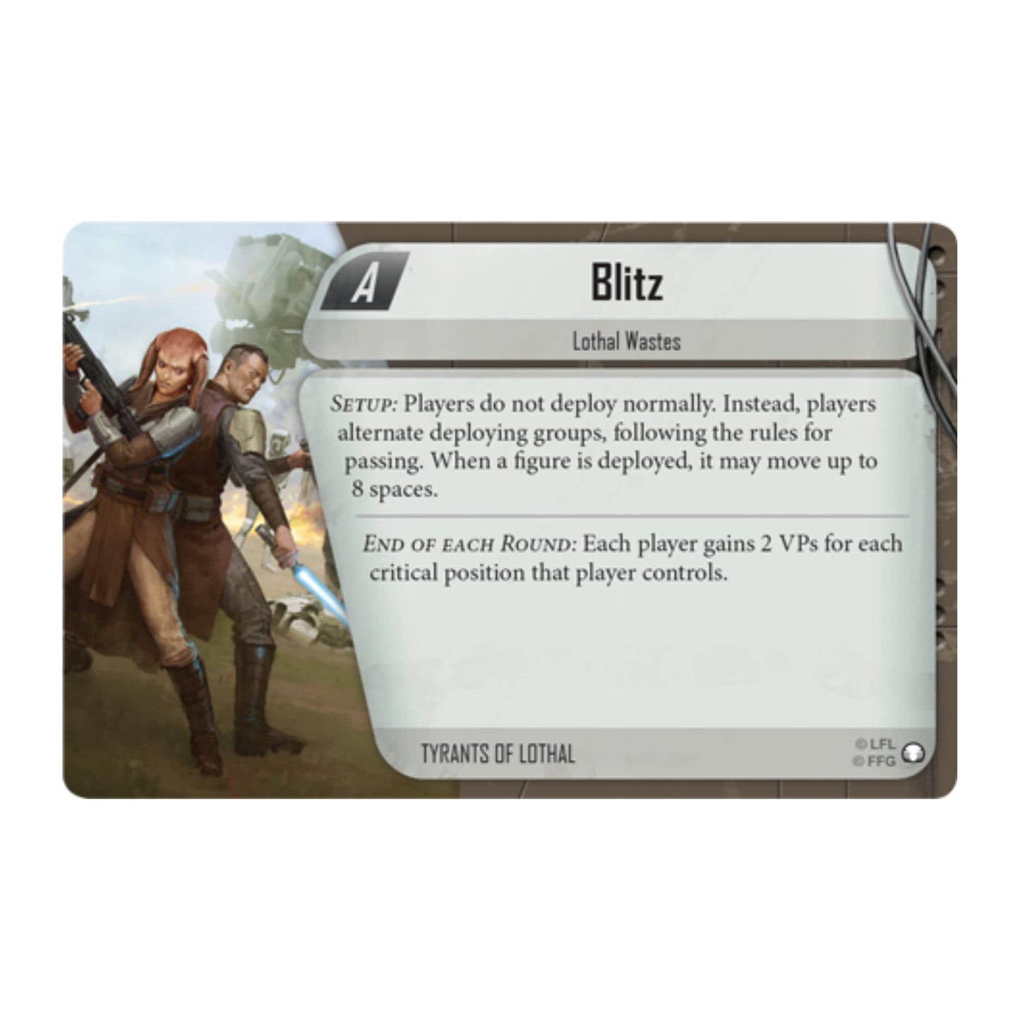 Asmodee Star Wars Imperial Assault Tyrants of Lothal Expansion - Sci-Fi Miniatures Game for 1-5 Players, Ages 14+, Campaign Expansion