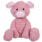 Apricot Lamb Corduroy Pig Stuffed Animal - Soft 8.5-Inch Plush Toy for Children