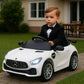 Kawaii Kids Amr Gt Battery Operated Sports Car For Kids With Music & Light For 1 To 5 Years Kids - White