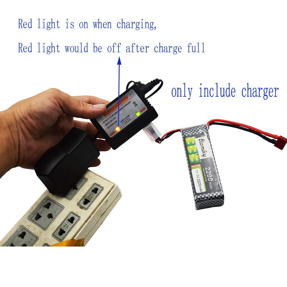 Blomiky 15V Wall Charger With 11.1V 3S Xh-4P Plug And Charger Box Suitable For 11.1V 3S Li-Ion Or Lipo Battery /15V Charger