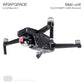 Wrapgrade Main Unit Skin Compatible With Dji Mavic Air 2 (Black Bumpy Camo)