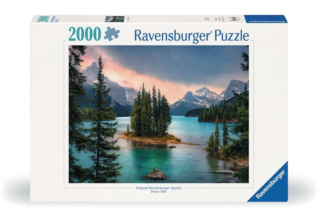 Ravensburger Spirit Island, Canada 2000 Piece Jigsaw Puzzle For Adults - 16714 - Handcrafted Tooling, Made In Germany, Every Pie