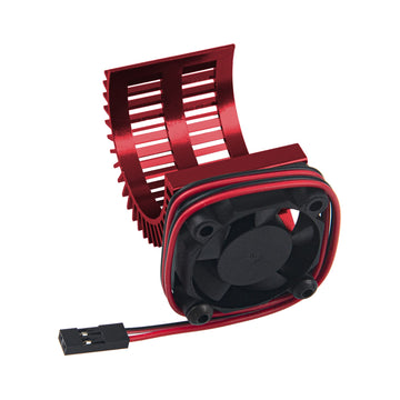 Vgoohobby RC Motor Heatsink 540 545 550 Brushless Brushed Electric Engine Heat Sink with 5-6V Cooling Fan Compatible with Traxxa