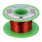 Bntechgo 22 Awg Magnet Wire - Enameled Copper Wire - Enameled Magnet Winding Wire - 4 Oz - 0.0256' Diameter 1 Spool Coil Red Temperature Rating 155? Widely Used For Transformers Inductors