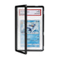 Magenetic Graded Card Slab Protector - Premium Aluminum Graded Card Showcase, Psa Slab Protector With Uv-Resistant Tempered Glas