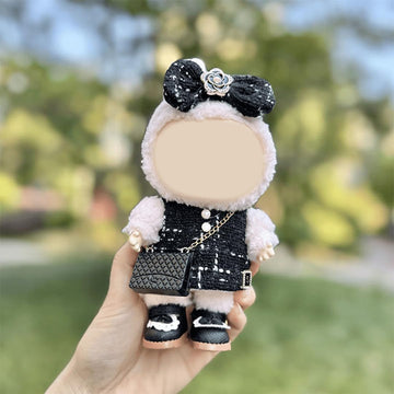 17CM Doll Clothes - Doll Outfit,Chic Style Set for Dolls,17cm Doll Clothes Suitable for Dolls Accessories,Shoes + 1 Clothes + 1