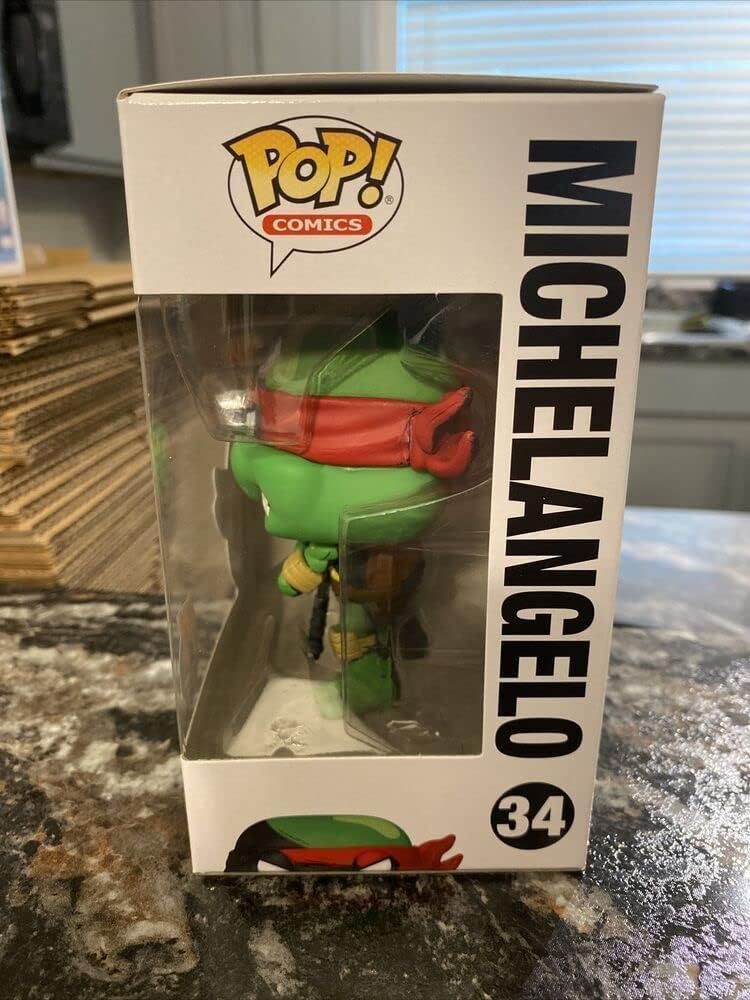 Pop! Comics Teenage Mutant Ninja Turtles: Michelangelo Previews Exclusive Vinyl Figure