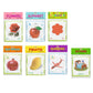 Flash Cards For Kids (Set Of 7): Abc, Numbers, Fruits, Shapes, Hindi & More (175) Cards