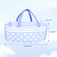 Aori Reborn Baby Dolls Bassinet Baby Doll Carrier Bed Soft Doll Carrier Doll Accessories With Handle For 17-22 Inch Baby Dolls G