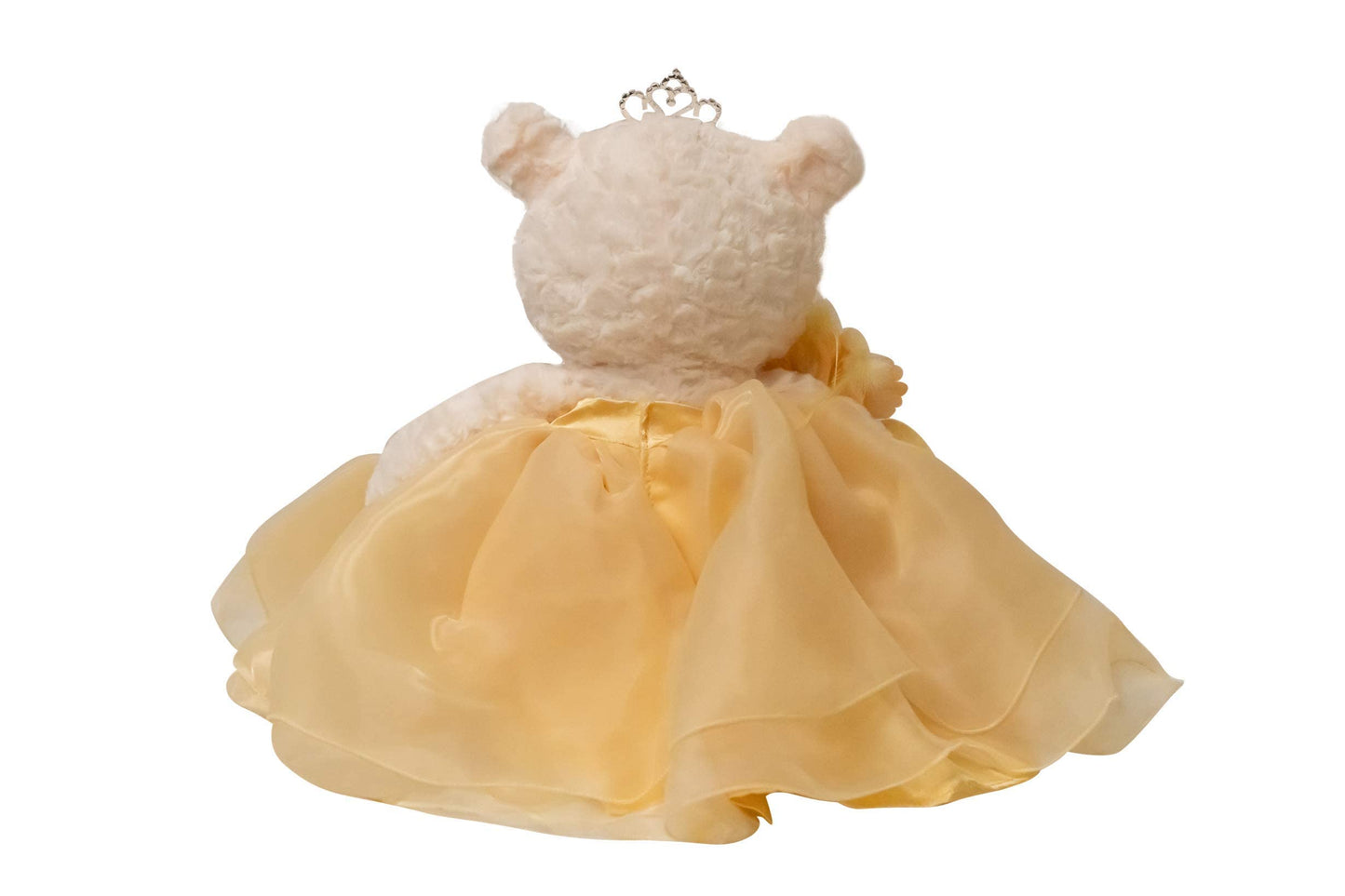 Kinnex Collections By Amanda 20' Quince Anos Quinceanera Last Doll Teddy Bear With Dress (Centerpiece) ~Gold~ B16831-6