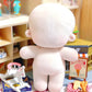 niannyyhouse 6in(15CM) Plush Doll Without Embroidery Humanoid Stuffed Toys Dress Up Fat Body Glossy Wearable Clothing (15CM, B-2