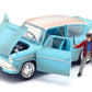 Jada Toys 1:24 Die-Cast Vehicle - 1959 Ford Anglia, Rusty Blue, Metal, Model JA31127