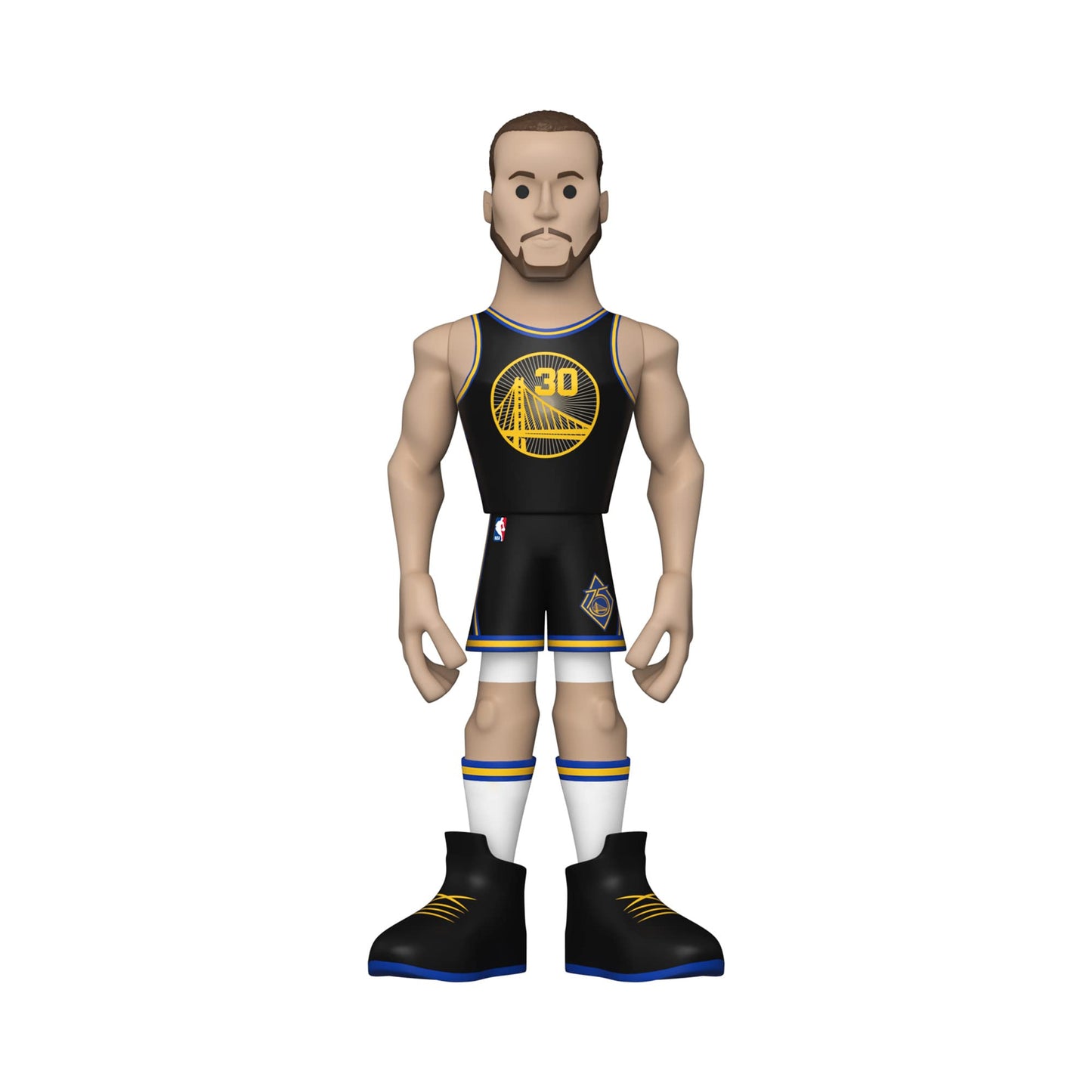 Funko Pop! Gold NBA Steph Curry (City) 5" Vinyl Figure - Multicolor, Model 59382, Chase Variant